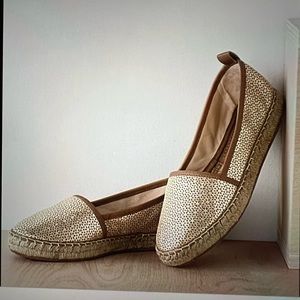 Johnston & Murphy Jaden Espadrille Flat Shoes Sz 8.5